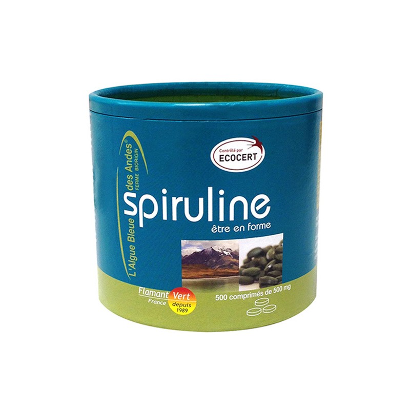 La spiruline flamant vert